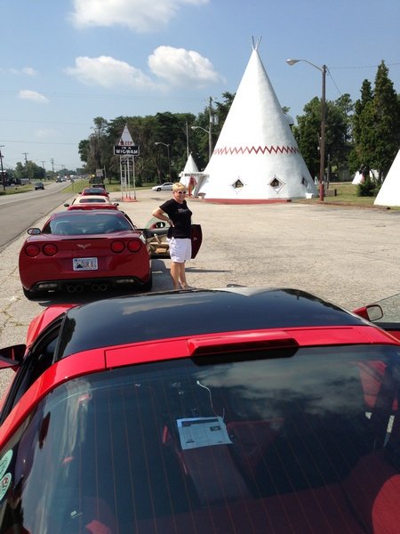 Club President gets the big teepee